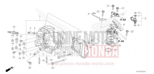 CULASSE CRF110FR de 2024